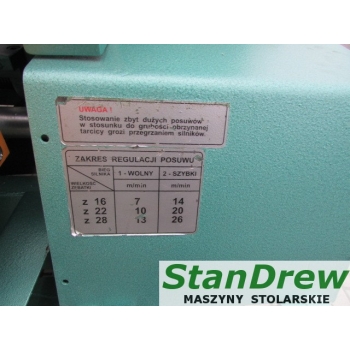 Obrzynarka dwustronna do desek Drozdowski ob - 2 M